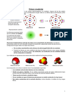 Apuntes Unidad 4. Enlace Covalente y Geometría Molecular