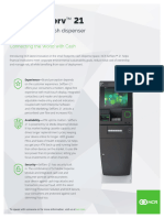 NCR SelfServ 21 Product Datasheet