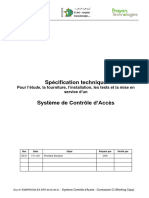 EMAPHOS2-EA-SPX-0015-00.01 - Système Contrôle D'accès - Contractant CI (Working Copy)