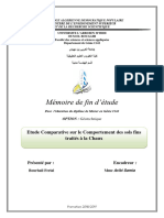 Etude Comparative Sur Le Comportement Des Sols Fins