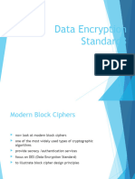 Lecture 3 Data Encryption Standard (DES) and Advanced Encrption Standard