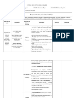 Planificación Diaria LA RECETA. 6TO GRADO