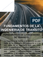 Fundamentos de La Ingenieria de Transito