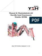 3. Manual de Mantenimiento del Martillo Semi Estacionario-维修手册 Rev - DET