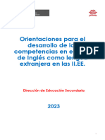 Orientaciones para Inglés SRPH 24.10.23