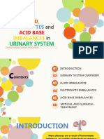 Fluid & Electrolyte, Acid-Base Imbalance (MS REPORT)