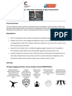 2021-22 MYP Course Outline - PHE 8