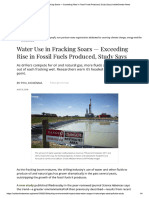 Water Use in Fracking Soars - Exceeding... Duced, Study Says - InsideClimate News