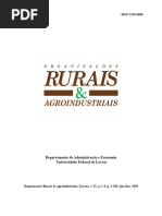 Organizações Rurais e Agroindustriais - REVISTA