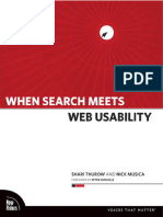 When Search Meets Web Usability