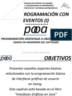 POOA Teoría 8. Programación Con Eventos (I)