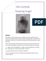 Weeping Angel Crochet