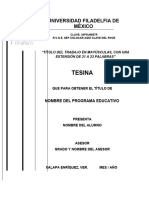 Plantilla Tesina