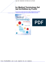 Test Bank For Medical Terminology Get Connected 3rd Edition by Frucht