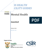 Mental Health - Gazetted