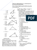 Evaluación de Conocimientos Correspondiente A La Tercer Quicena Del 2023 para Segundo Grado