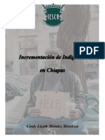 Incrementación de Indigentes en Chiapas