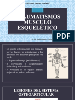 Traumatismos Musculo esquelético-IV UNIDAD