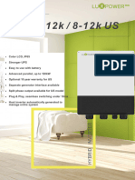 Luxpower 12Kw Hybrid Inverter LXP12K Datasheet