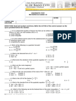 Grade 10-Diagnostic Test