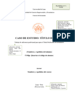 Plantilla Sustentacion Casos