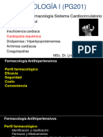 04.4 Farmacología Cardiopatias Isquémicas