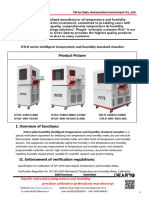 DEARTO DTLH Series Intelligent Temperature and Humidity Standard Chamber