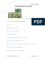 Hybrid Material PCB Circuit Board