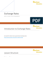 Exchange Rates Notes