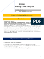 ES209 Module 3 - Discrete Probability Distribution