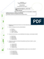 Evalucación Energía Eléctrica