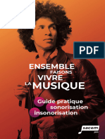 Guide de La Sonorisation Et de L'insonorisation