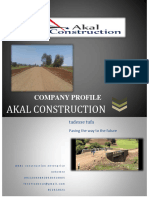 Akal Company Profile For Wadessa Bridge