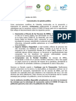 Es Un Error No Reconocer Las Ventajas de La Vacunación": Científicos Colombianos Se Van Contra Minsalud Guillermo Jaramillo