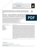 Class Imbalance Should Not Throw You Off Balance - Choosing The Right Classifiers and Performance Metrics For Brain Decoding With Imbalanced Data