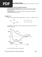 Principles of Molecular Spectros