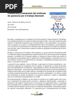 Prevención y Tratamiento Del Síndrome de Quemarse Por El Trabajo (Burnout)