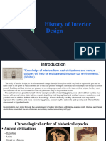 History of Interior Design