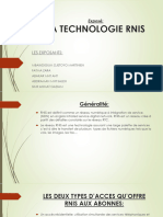 LA TECHNOLOGIE DE RNIS (Exposé)