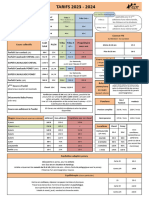 ALERT Grille Tarifaire Conditions 2023 2024