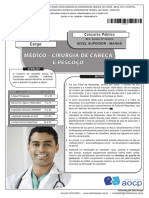 Instituto Aocp 2014 Ufc Medico Cirurgia de Cabeca e Pescoco Prova