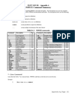 Pspice Command Summary