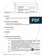 Procedimento 031-Serviços Com Furadeira