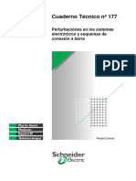 Perturbaciones en Los Sistemas Electronicos y Esquemas de Conexion A Tierra