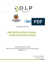 Projeto Estrutural - Base Dos Reatores