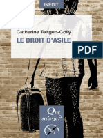 Catherine Teitgen-Colly - Le Droit D'asile