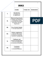 INVESTIGATORY PROJECT Dual Nature