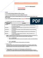 Secsem Worksheet 2 Enviscie