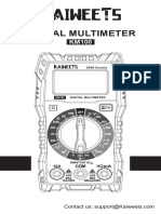 Multimeter - Kaiweets KM100