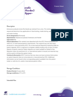 Product Sheet - Enterococcus Faecalis (Andrewes and Horder) Schleifer and Kilpper-Balz